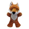 Fox walking puppet soft toy product photo