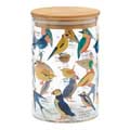 RSPB Free as a bird glass storage jar 950ml product photo Side View -  - additional image 3 T