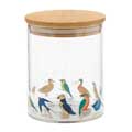 RSPB Free as a bird glass storage jar 750ml product photo