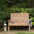 Two seater bench - RSPB Garden furniture, Lodge Collection product photo Front View - additional image 1 T