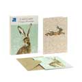 RSPB In the wild hare notecards pack product photo Side View -  - additional image 3 T