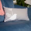 RSPB Free as a bird grey cushion product photo