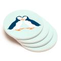 RSPB Puffins coasters product photo Side View -  - additional image 3 T