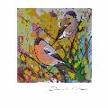 The bullfinches by Daniel Cole card product photo