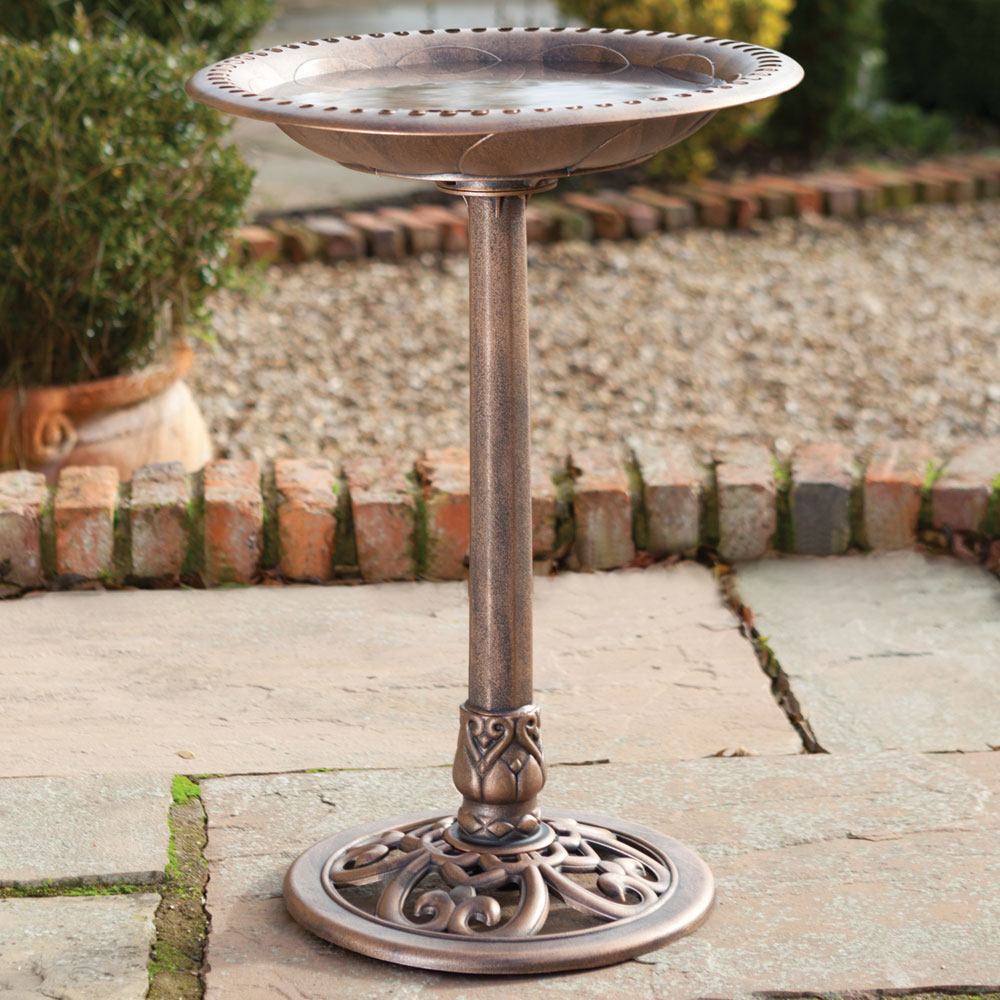 Bronze Bird Water Bath - RSPB Shop