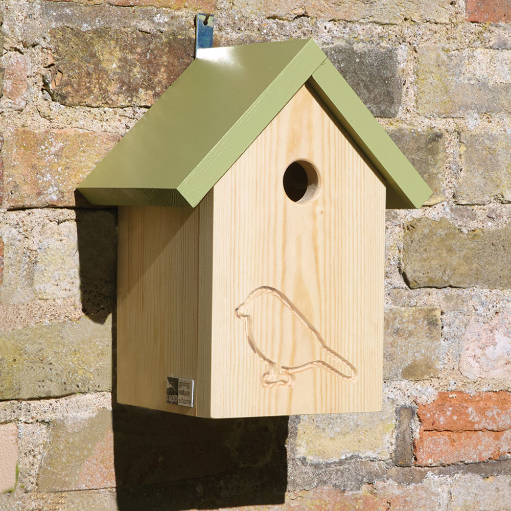 RSPB Silhouette Classic Apex Nest Box - RSPB Shop