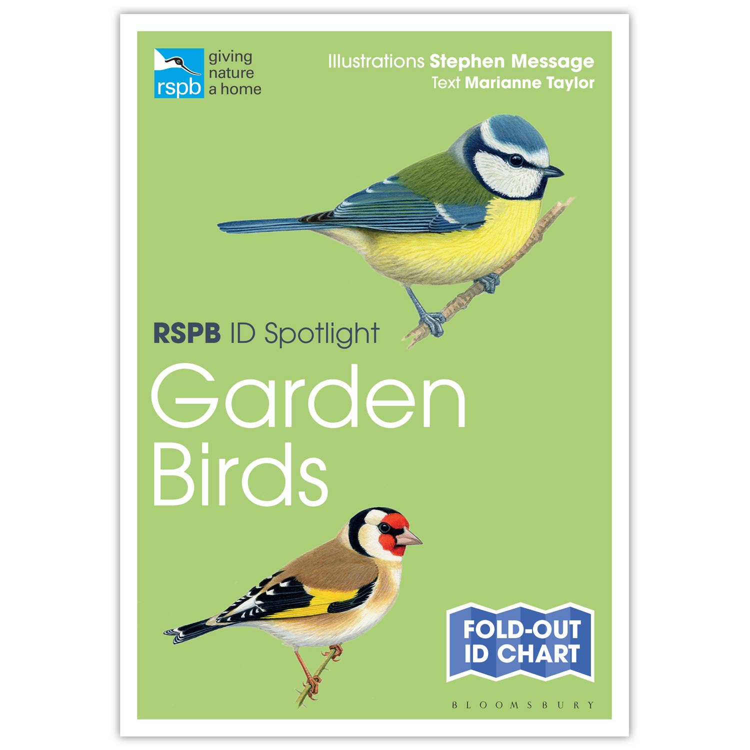 Garden Birds Identifier Chart Rspb Id Spotlight Series Rspb Shop 3879