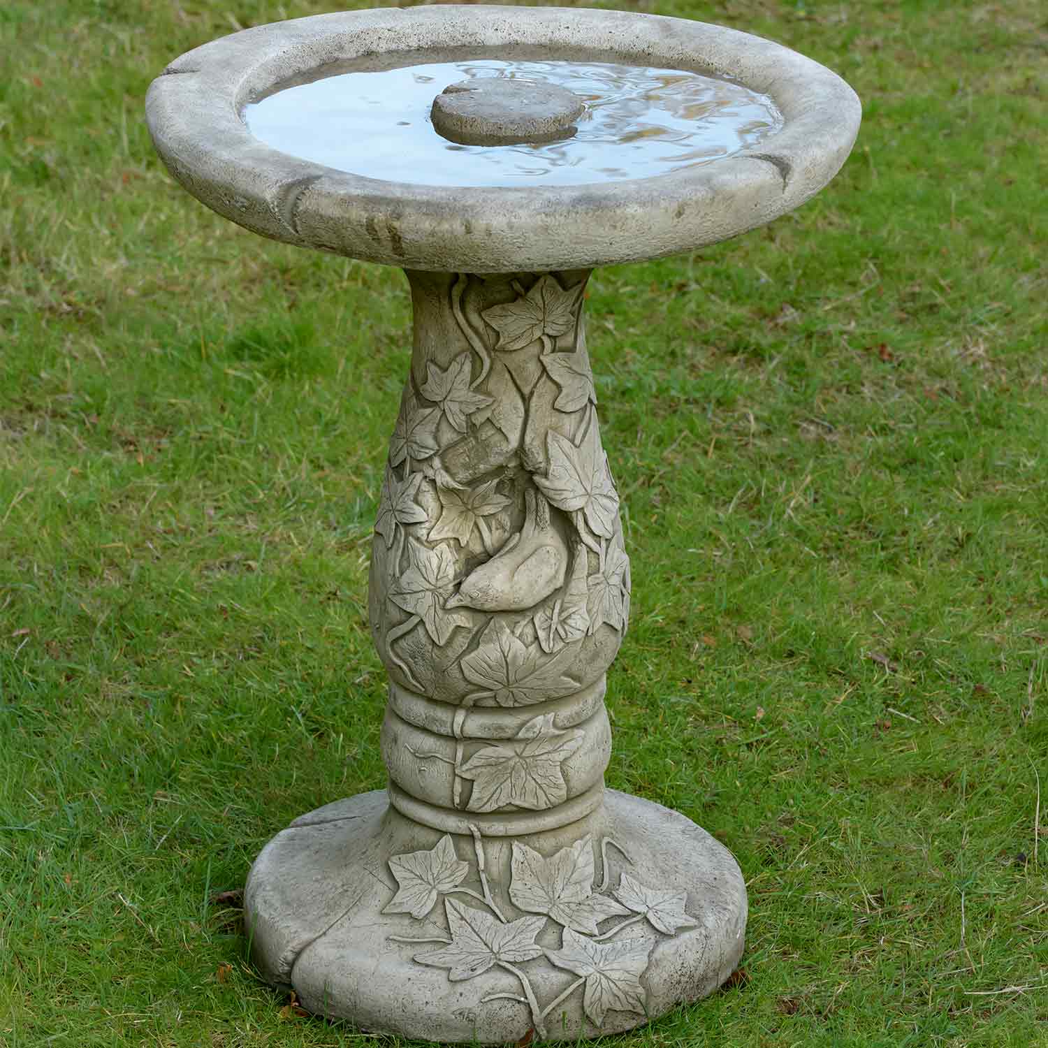 Ivy Nest Cast Stone Bird Bath - RSPB Shop