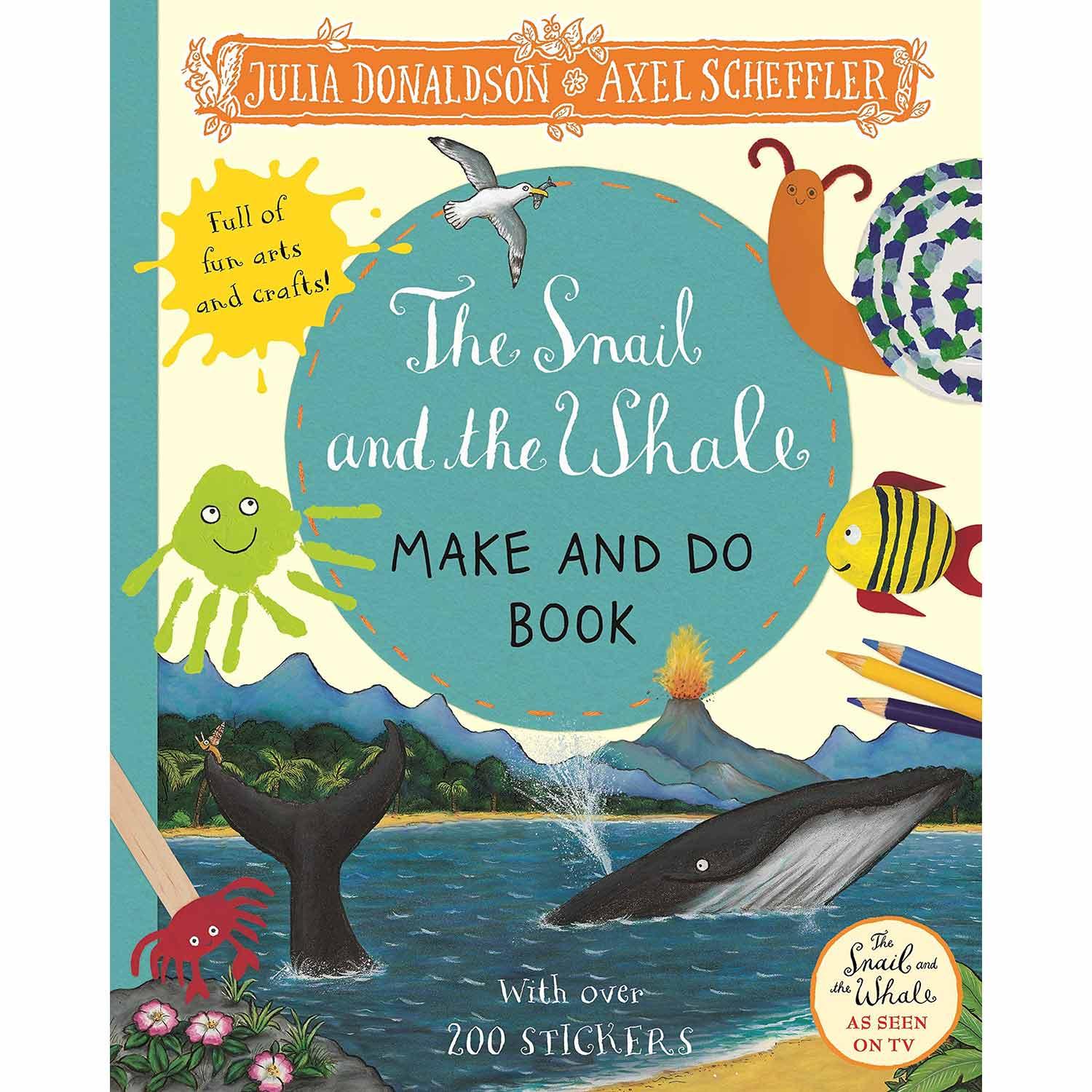 the snail and the whale sticker book