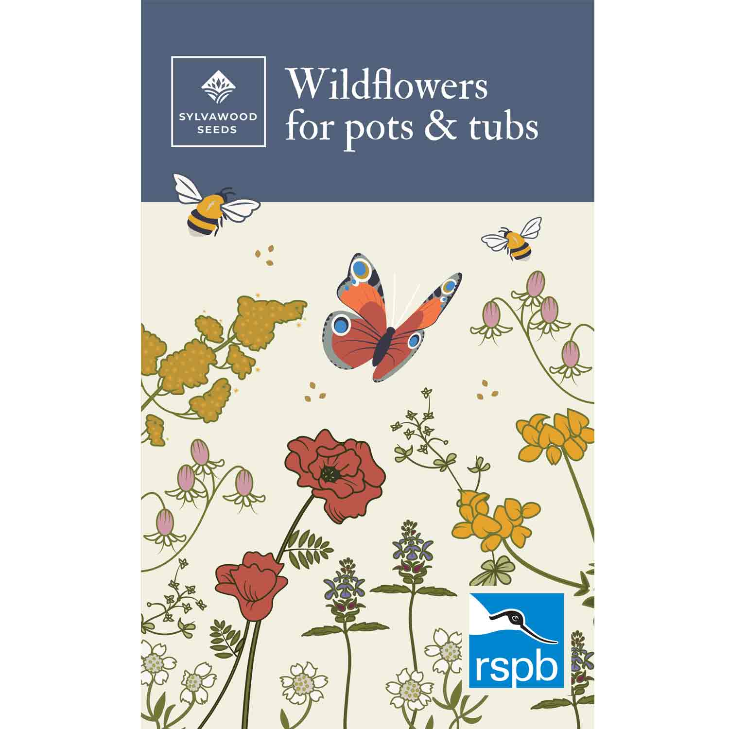 Plant & Grow Wildflowers in Pots Seed Pack RSPB Shop