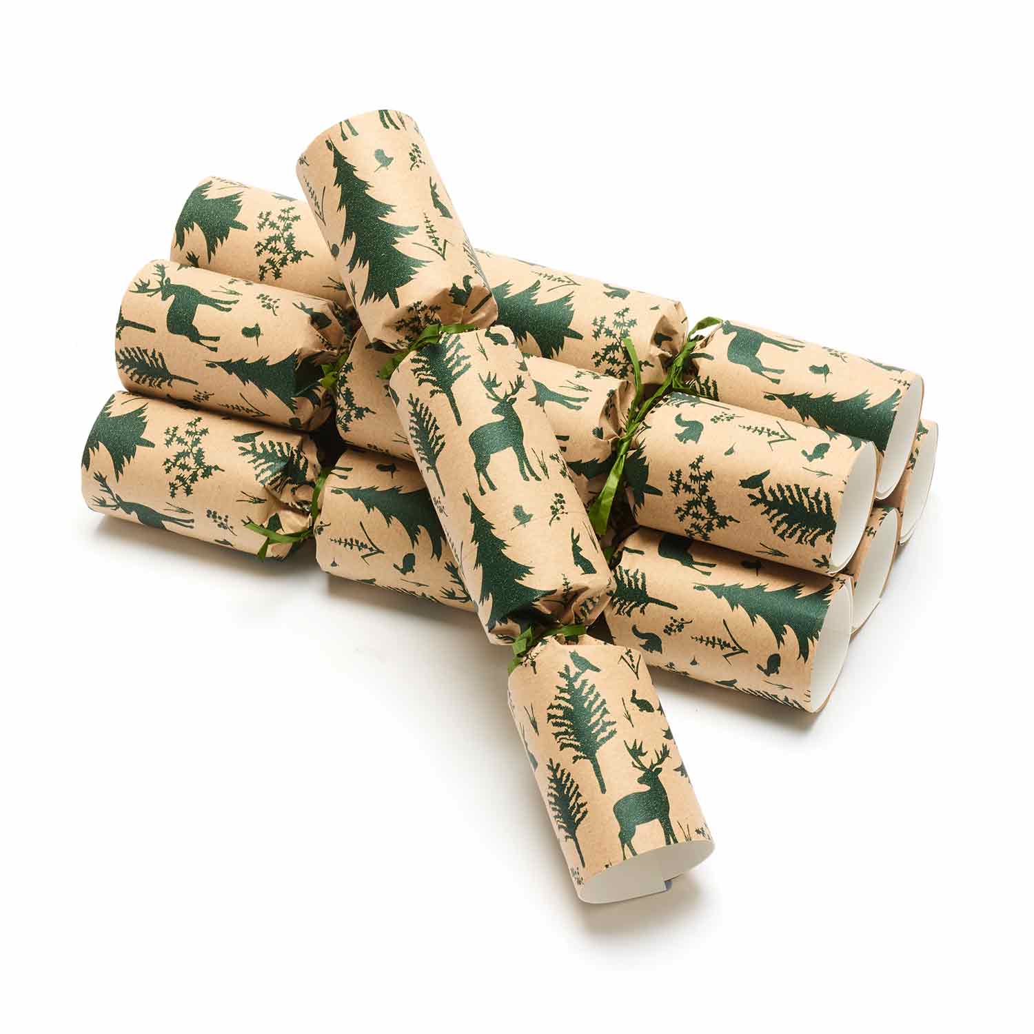 Woodland recycled crackers, box of 6 product photo Back View -  - additional image 2 L