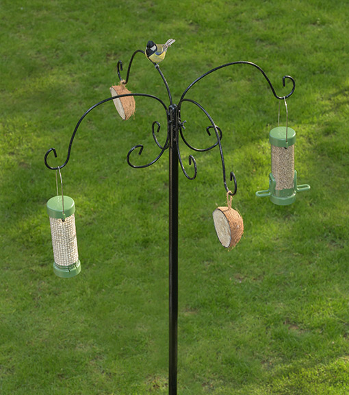 Bird feeding stations