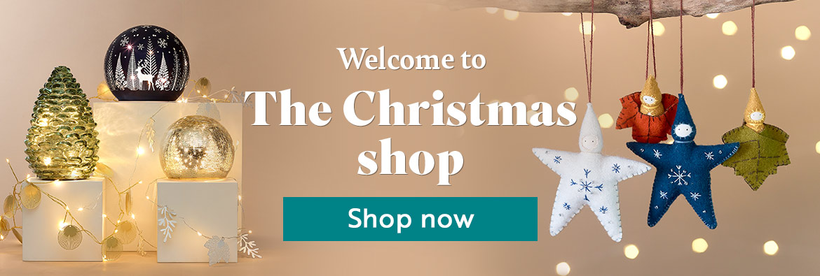 Welcome to the Christmas Shop. Shop now!