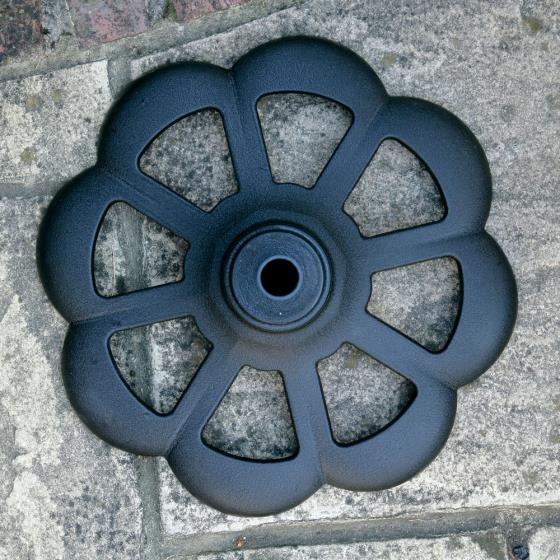 Patio base for bird feeder poles product photo front L