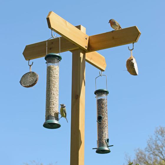 RSPB Signpost wooden feeding station product photo default L
