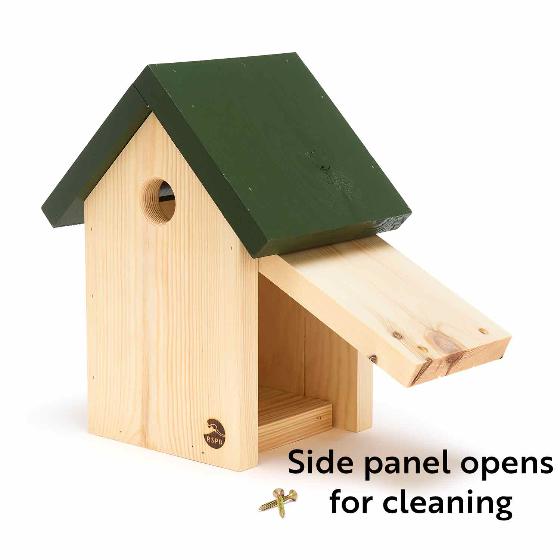 RSPB Apex classic nest box product photo side L