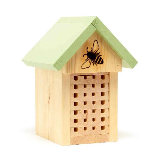 Solitary bee home product photo back L