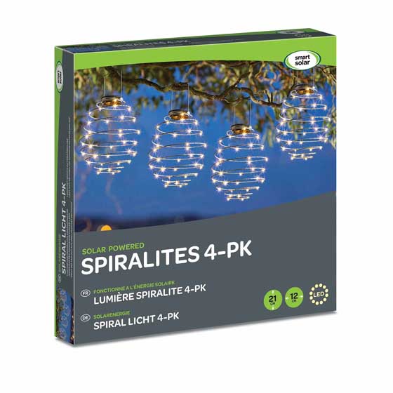 Beehive solar lights, pack of four product photo side L