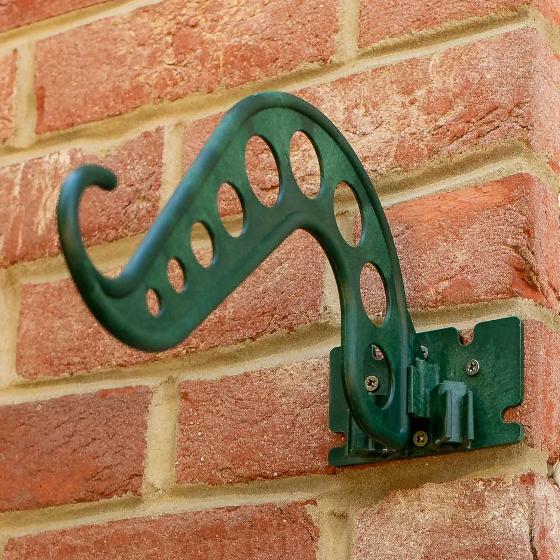 Bird feeder bracket with small classic easy-clean® seed feeder and Feeder mix product photo side L