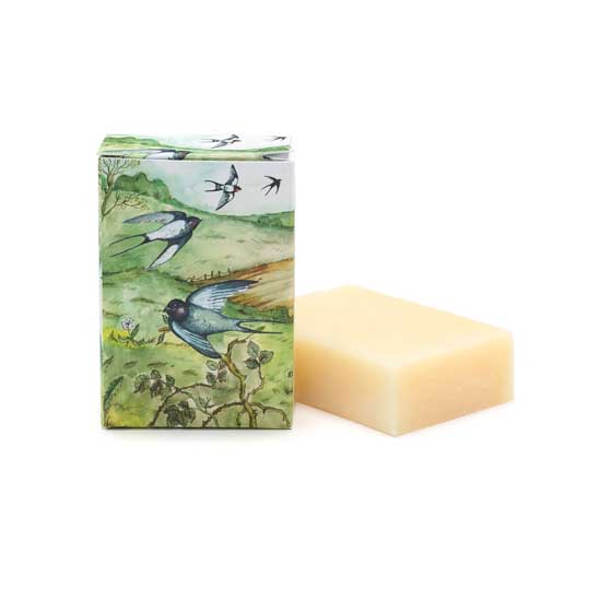 Pine, lavandin & warm clove soap by Heaven Scent product photo side L