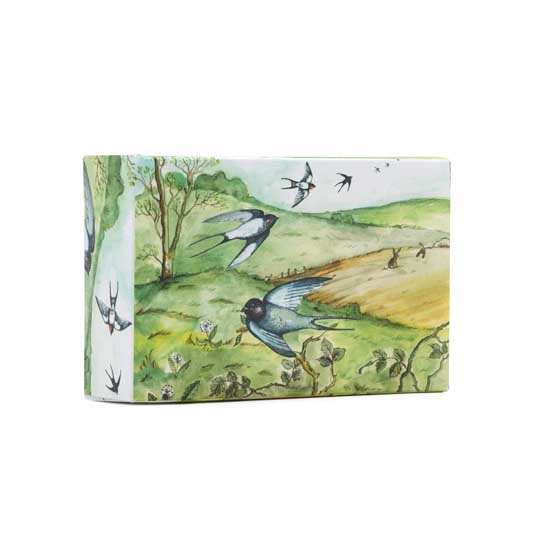 Pine, lavandin & warm clove soap by Heaven Scent product photo back L