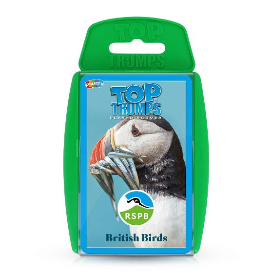 RSPB British birds Top Trumps card game product photo default L