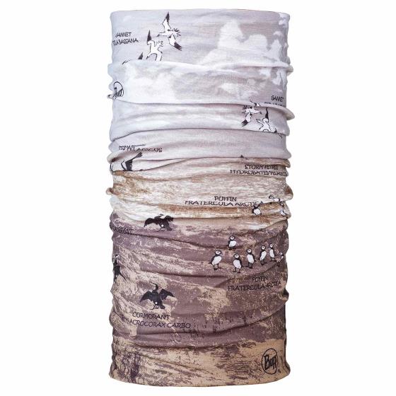 Buff eco stretch neckwarmer, marine birds product photo front L