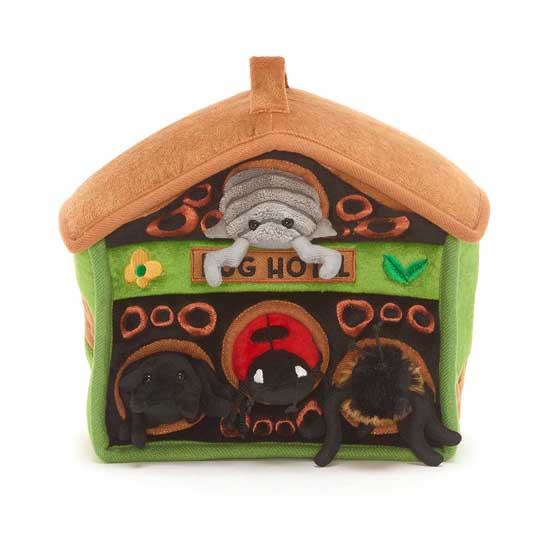 Bug hotel hideaway puppet product photo side L