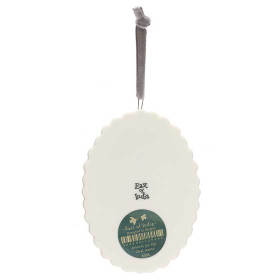 Dove friends ceramic hanging decoration product photo back L