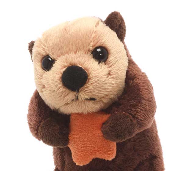 Eco sea otter mini plush product photo ai5 L