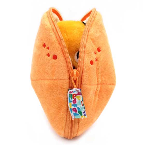 Flipetz Bumblebee orange hideaway plush product photo front L