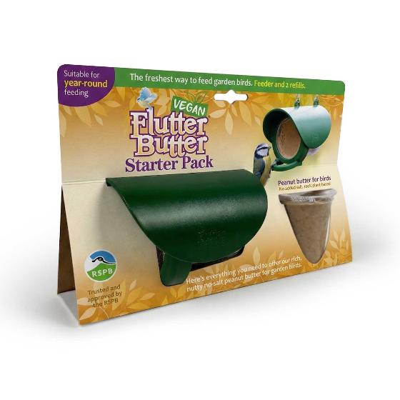 RSPB Vegan Flutter Butter starter kit product photo side L