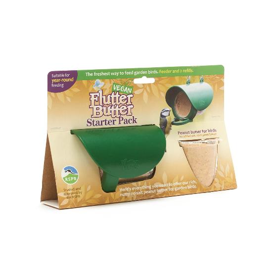 RSPB Vegan Flutter Butter® starter kit product photo side L