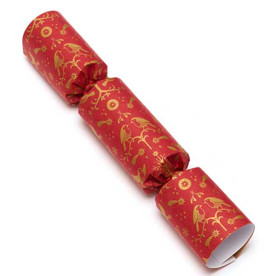 RSPB Pin badge plastic-free Christmas crackers, box of six product photo back L