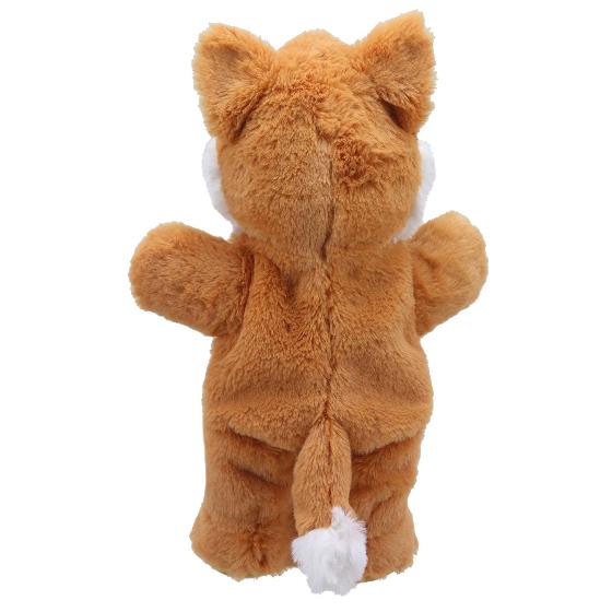 Eco fox walking puppet 32cm product photo back L
