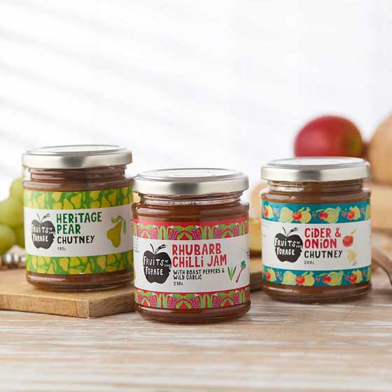 Fruits of the Forage wild chutneys gift pack product photo default L