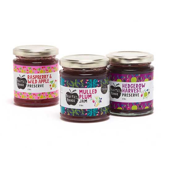 Wild jam gift pack by Fruits of the Forage product photo back L