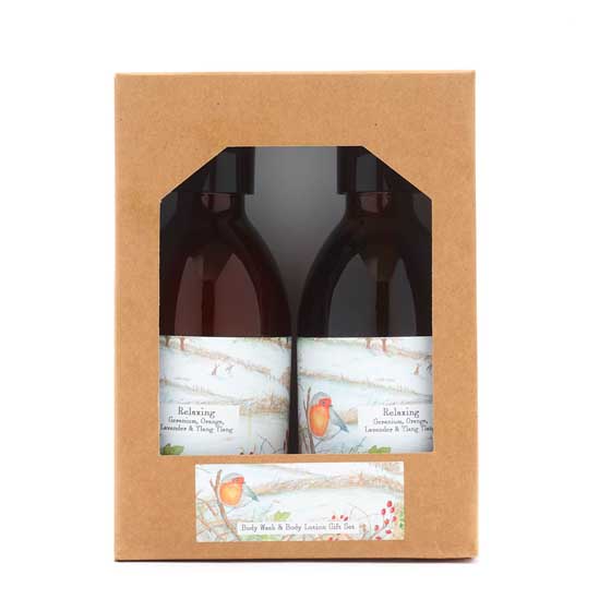 Body wash and body lotion gift set by Heaven Scent product photo default L