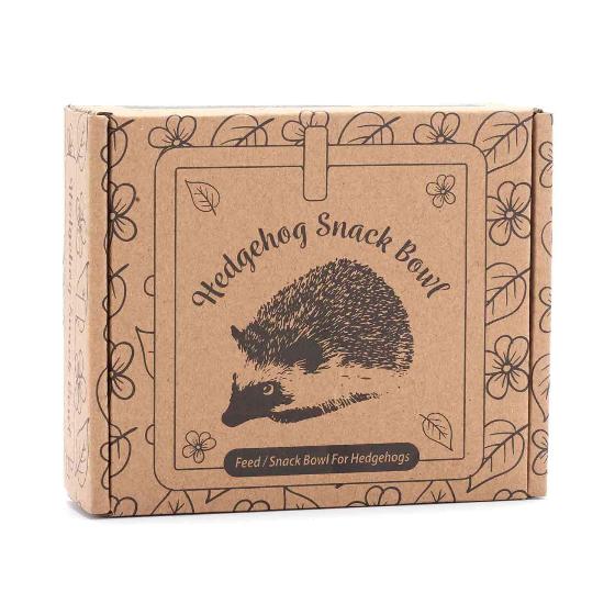 Hedgehog snack bowl product photo side L