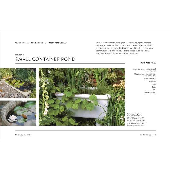 RHS How to create a wildlife pond product photo back L