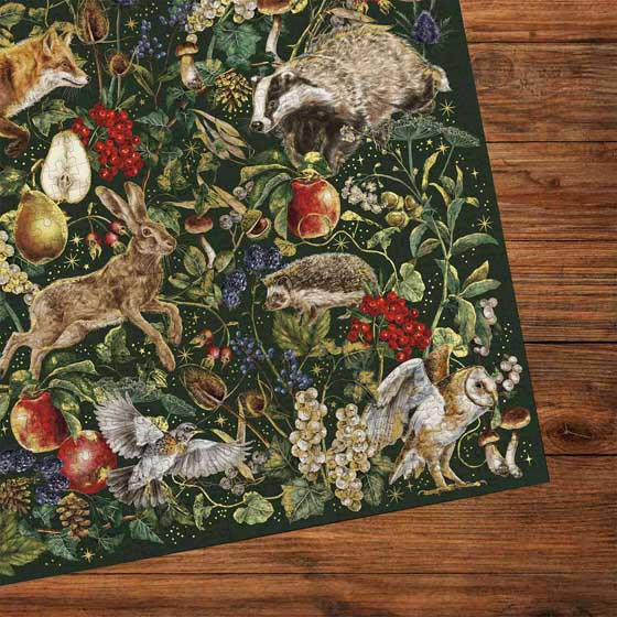 Into the forest jigsaw puzzle, 1000-piece product photo back L