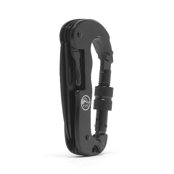 Karabiner multitool product photo back L