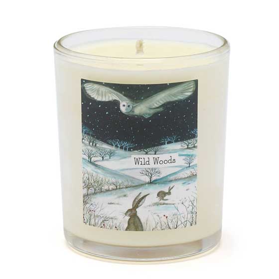 Mint, pine, cedarwood & patchouli candle by Heaven Scent product photo side L