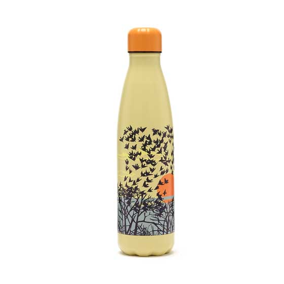 Starling murmuration insulated water bottle product photo default L