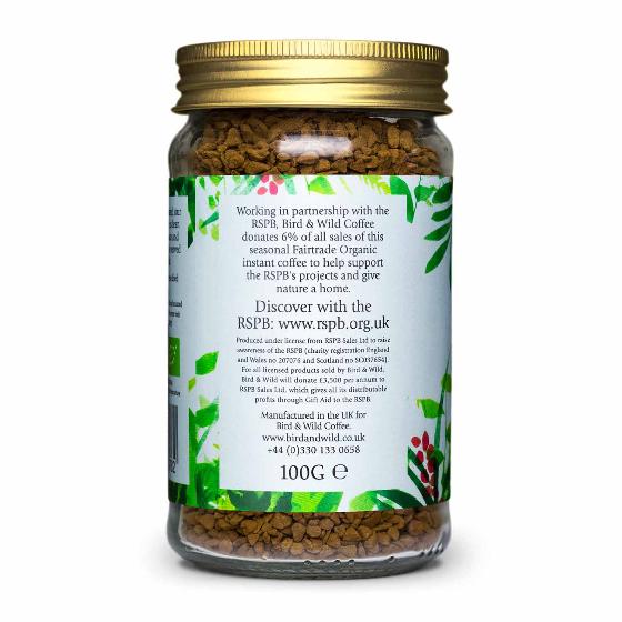 Instant coffee, organic seasonal blend product photo front L