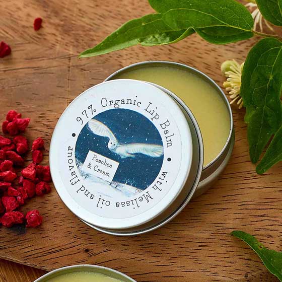 Peaches & cream lip balm by Heaven Scent product photo default L