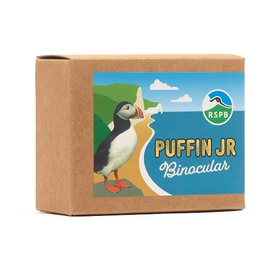 RSPB Puffin Jr children's binoculars, soft yellow product photo ai6 L