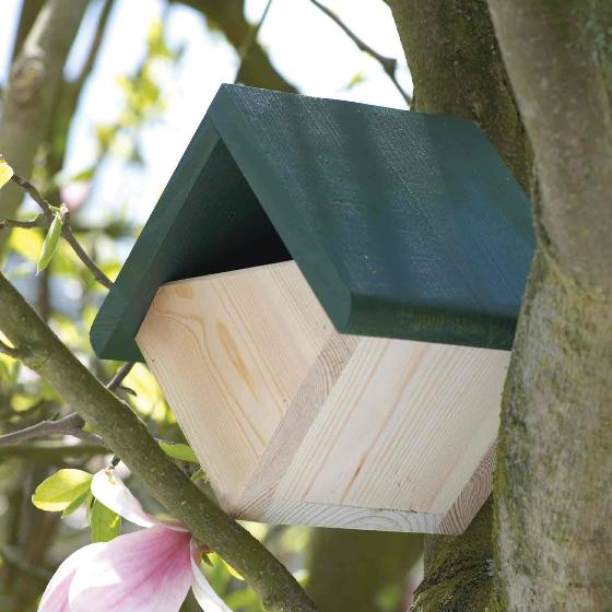 RSPB Robin and wren diamond nest box product photo default L