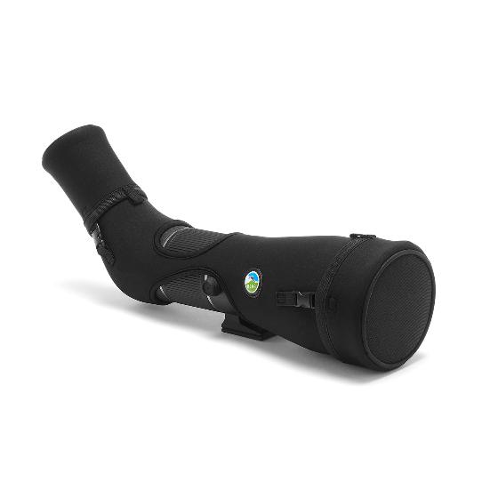 RSPB Buzzard 80mm ED telescope with 20-60x eyepiece and case product photo back L