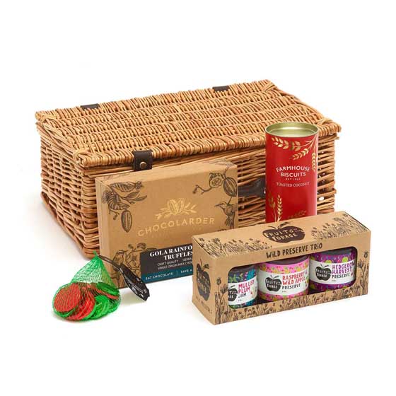 RSPB Christmas hamper product photo back L